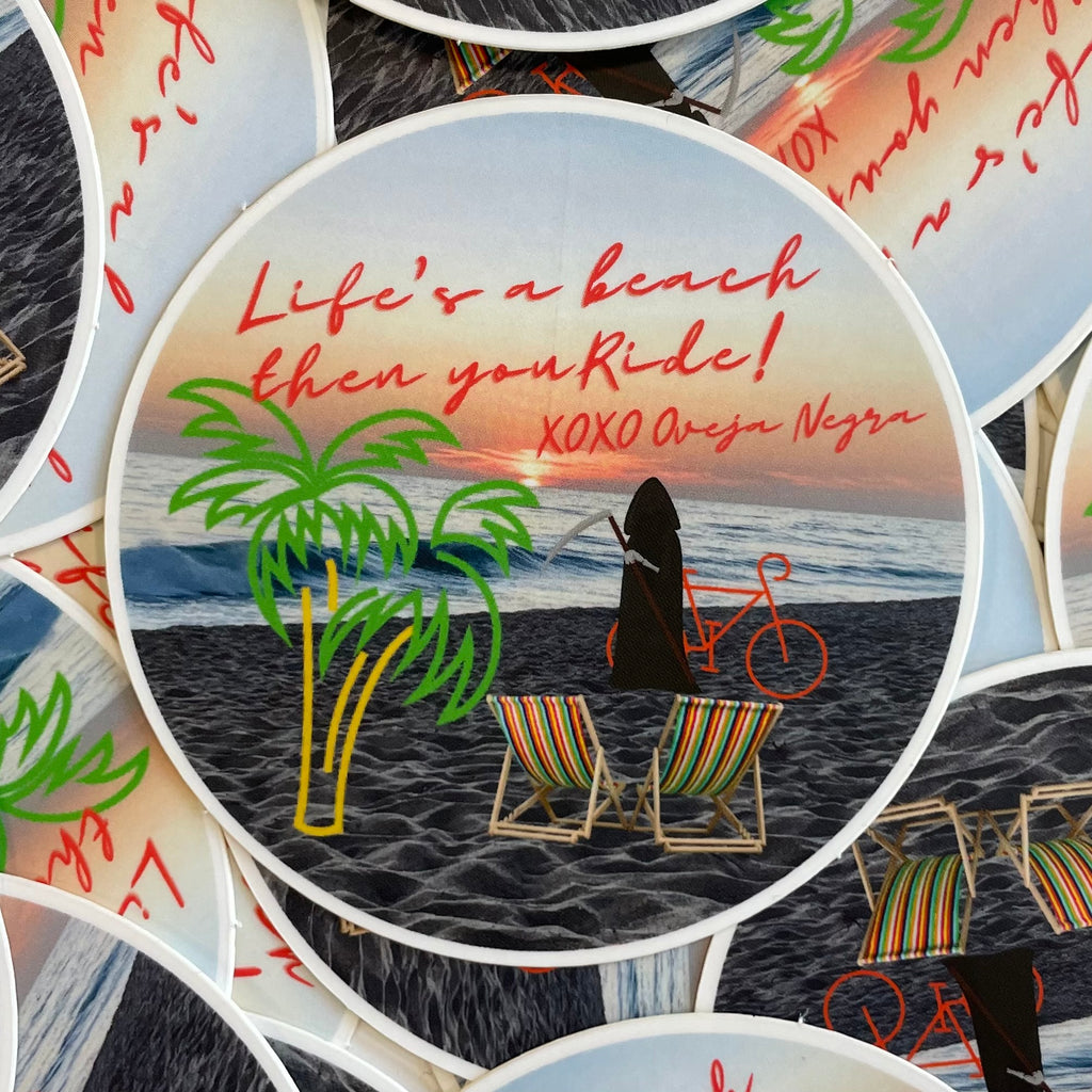 Life's A Beach 🌴🍍🌸 Sticker