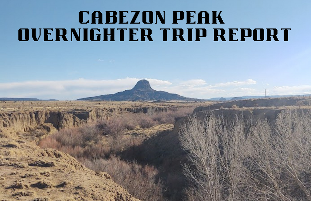 Cabezon Peak Overnighter Trip Report