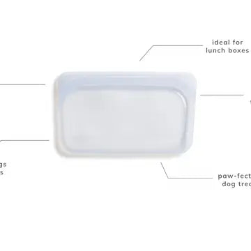 Stasher Silicon Snack Bag