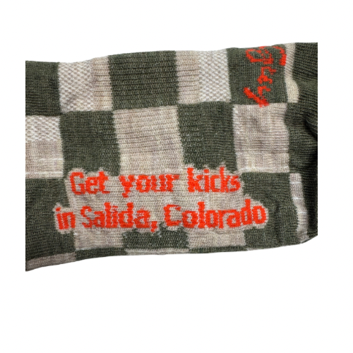 Steezy on the Feet olive tan- Wool Socks