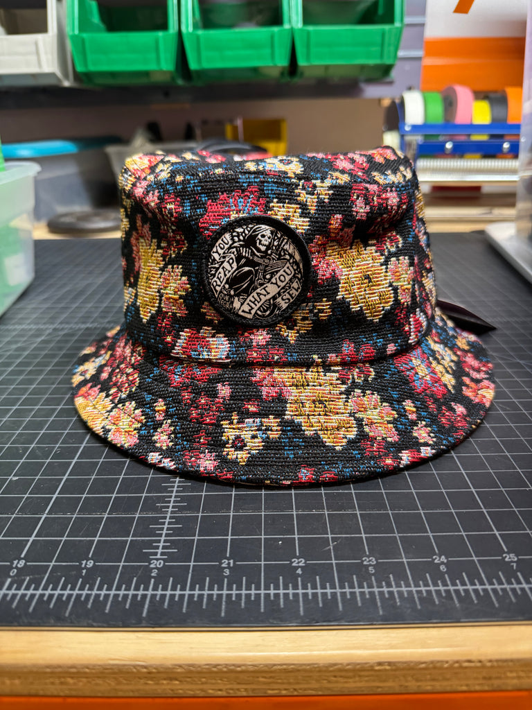 Mary Poppins MP Carpet Bag Woven Hat