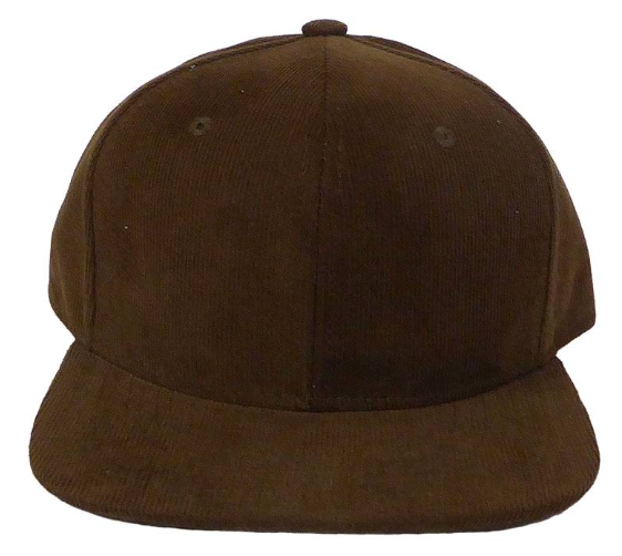 Corduroy Snapback Hats - Customizable