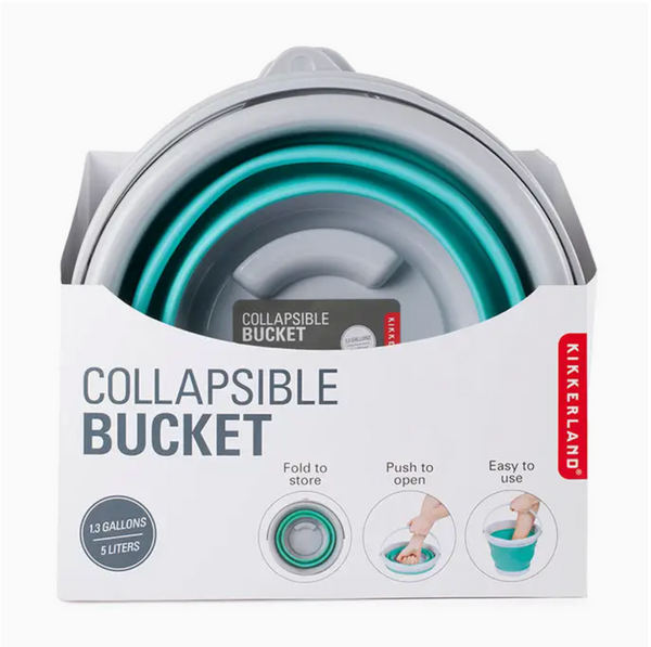 Collapsible Bucket Aqua
