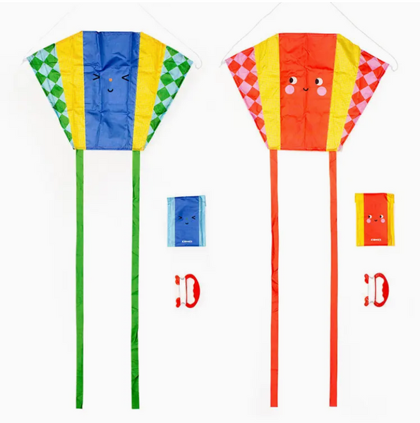 Kidoki Funny Faces Pocket Kites