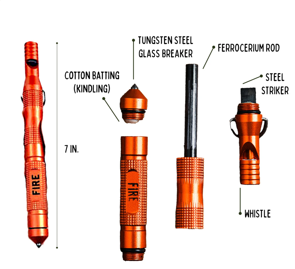 Pocket Fire Starter Tool