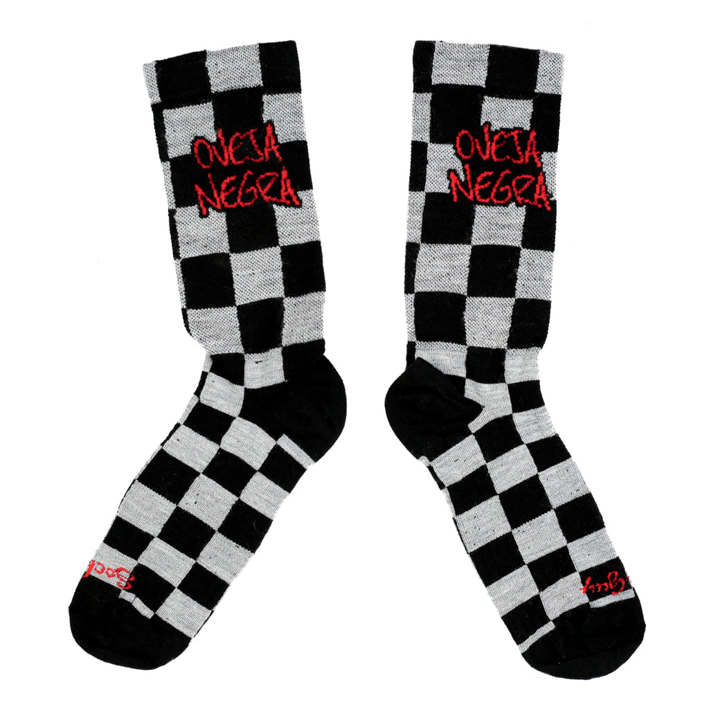 Steezy on the Feet grey black- Wool Socks