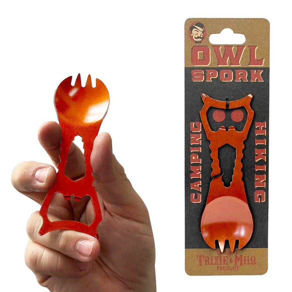 Owl Spork stainless steel