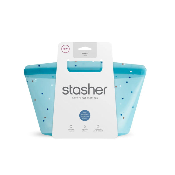 Stasher Silicon Bowl