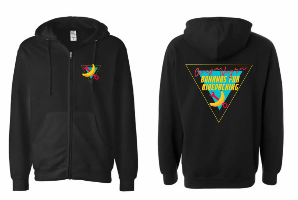 🍌Bananas for Bikepacking🍌 - Zip Hoodie