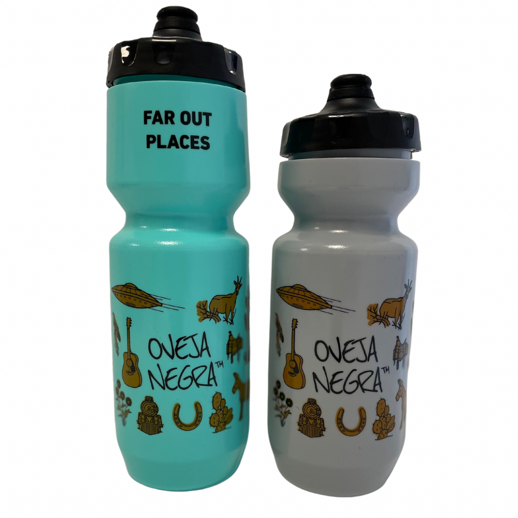 Gravel Adventure Field Guide x Oveja Negra - Water Bottles