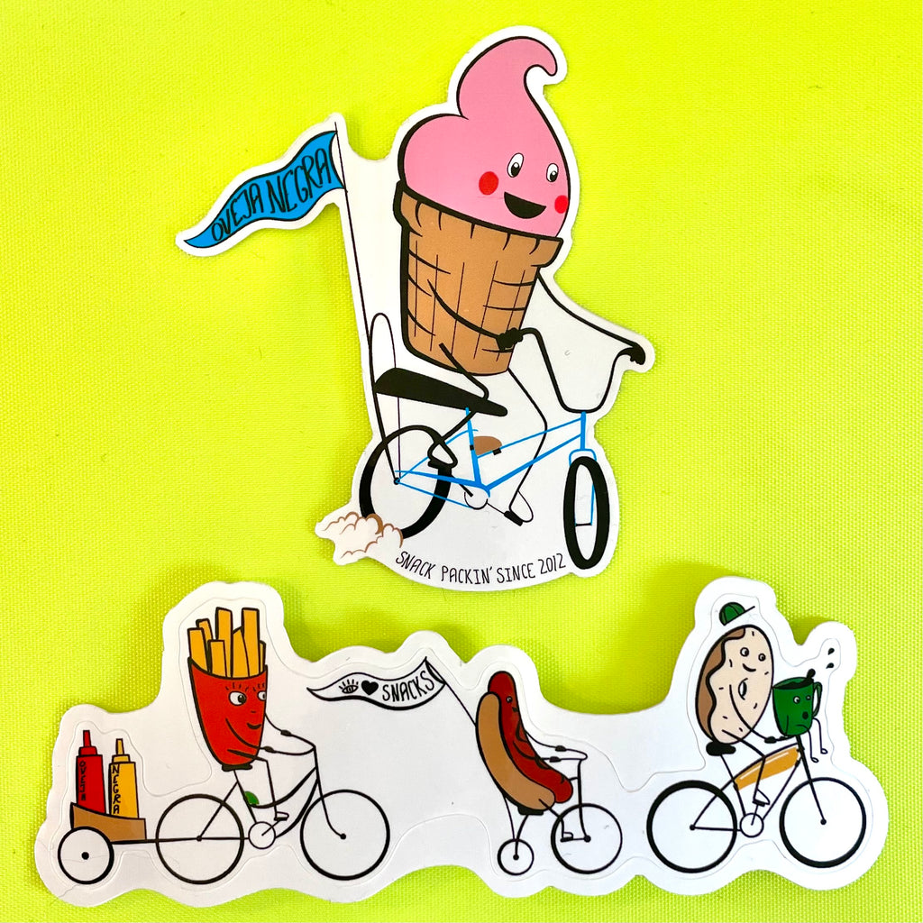 Izzy's "I Luv 2 Snacc (Pack)" - Stickers