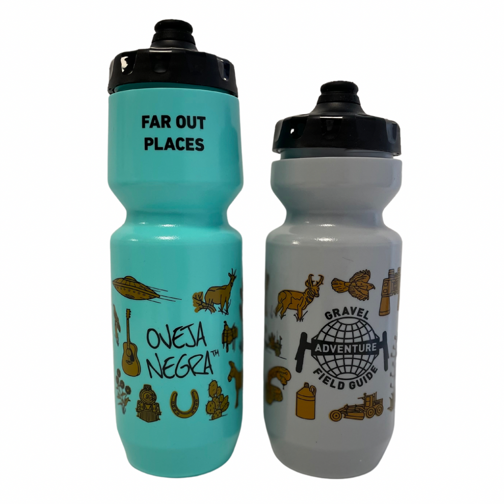 Gravel Adventure Field Guide x Oveja Negra - Water Bottles
