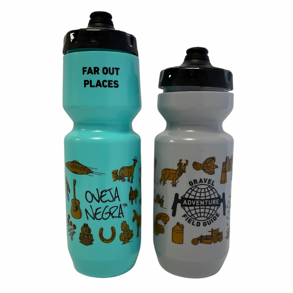 Gravel Adventure Field Guide x Oveja Negra - Water Bottles