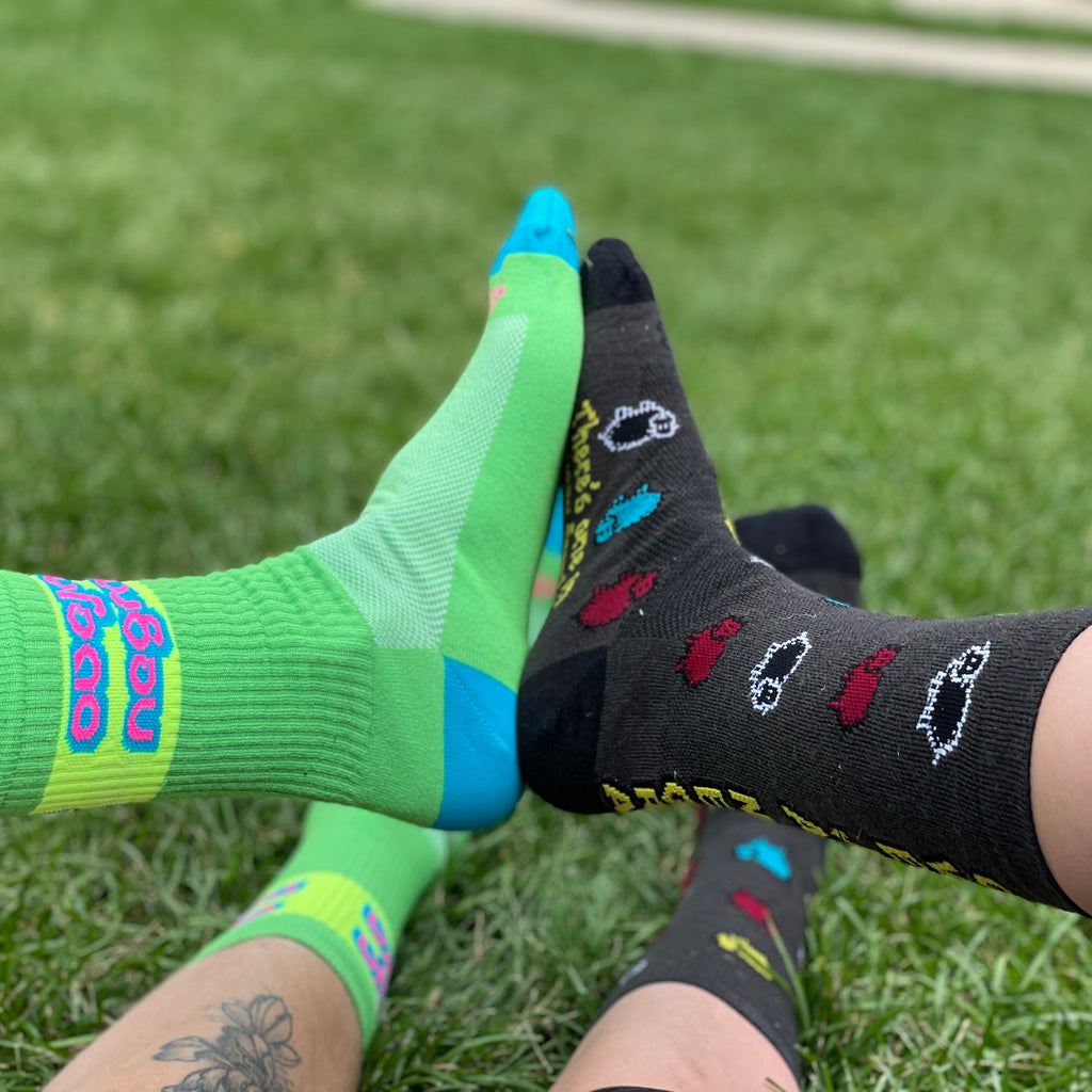 Rad Cru - Green Socks