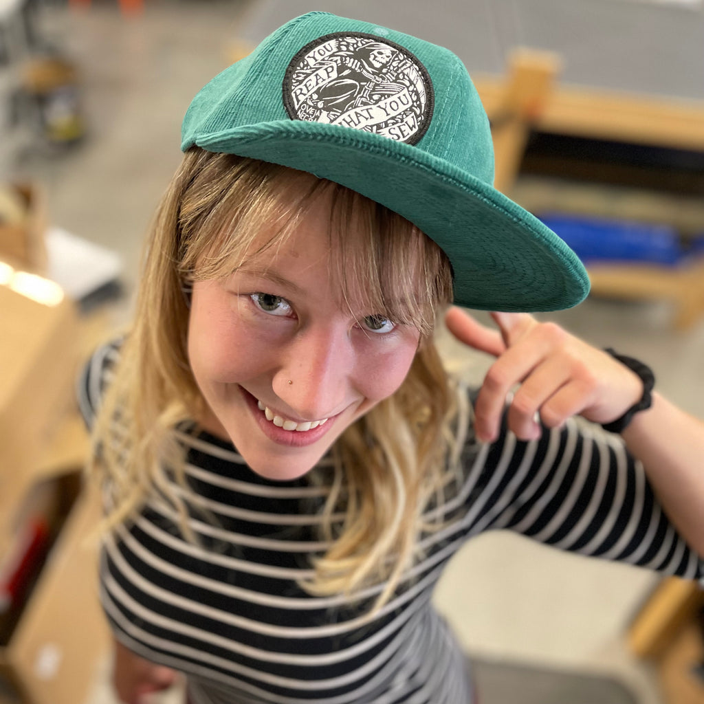 Corduroy Snapback Hats - Customizable