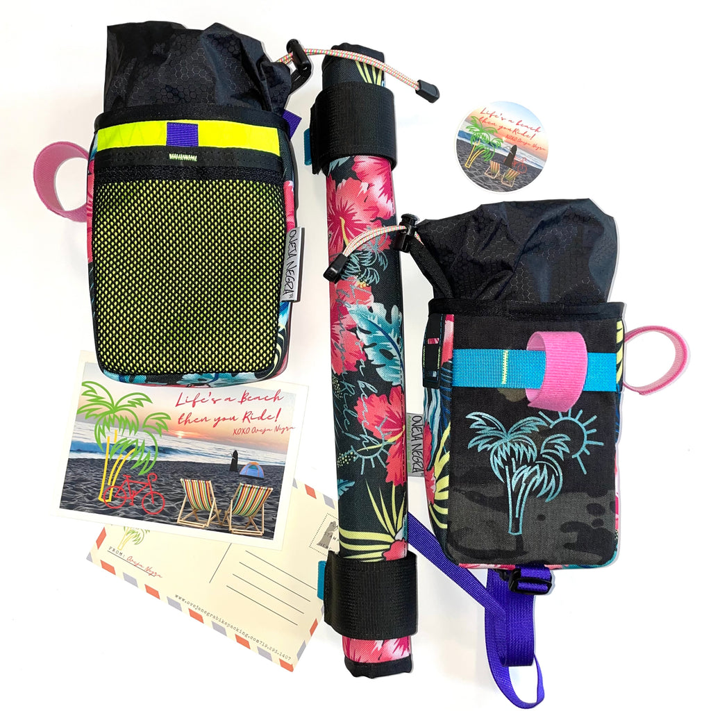 Life's A Beach 🌴🍍🌸 Chuckbucket Handlebar Bag