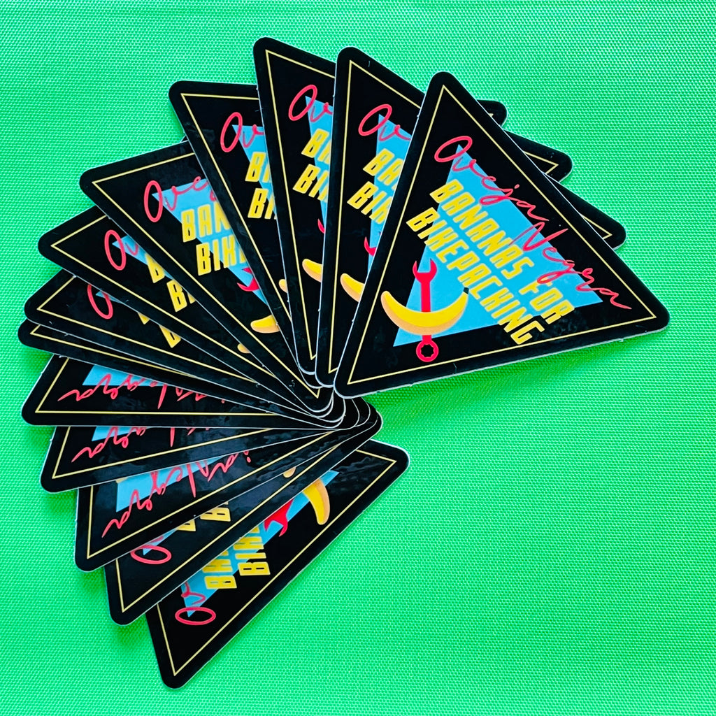 🍌Bananas for Bikepacking🍌 - Sticker