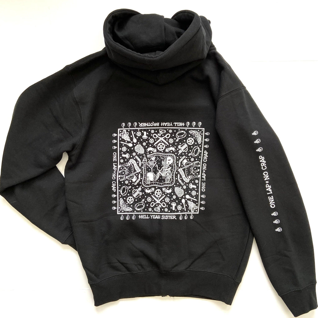 Black Sheep Flash Sheet Zip Hoodies