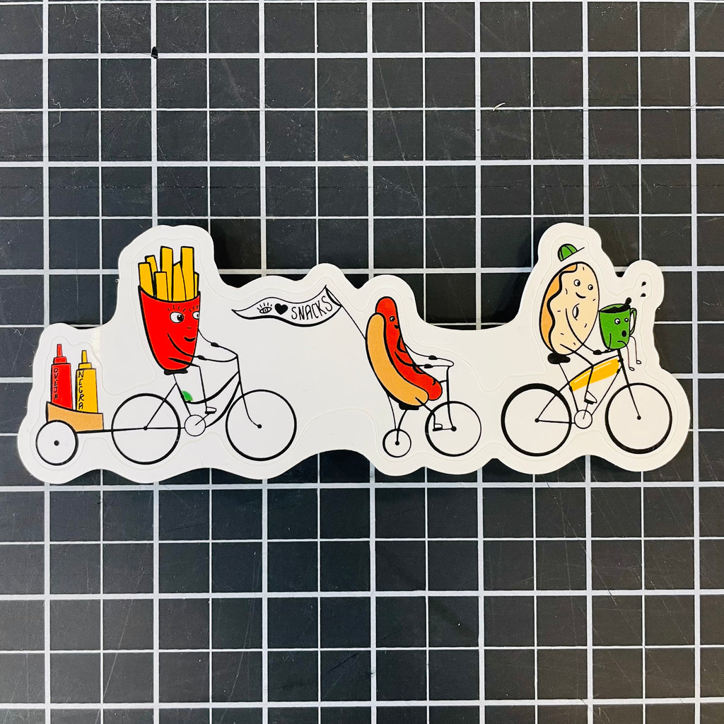 Izzy's "I Luv 2 Snacc (Pack)" - Stickers