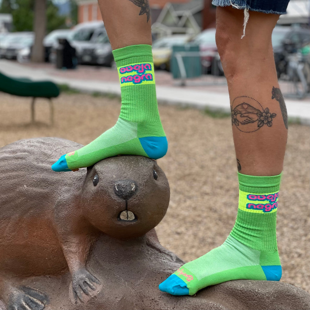 Rad Cru - Green Socks
