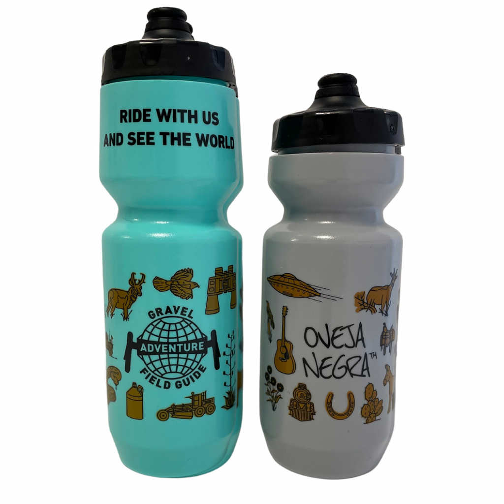 Gravel Adventure Field Guide x Oveja Negra - Water Bottles