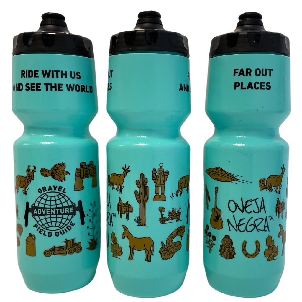 Gravel Adventure Field Guide x Oveja Negra - Water Bottles